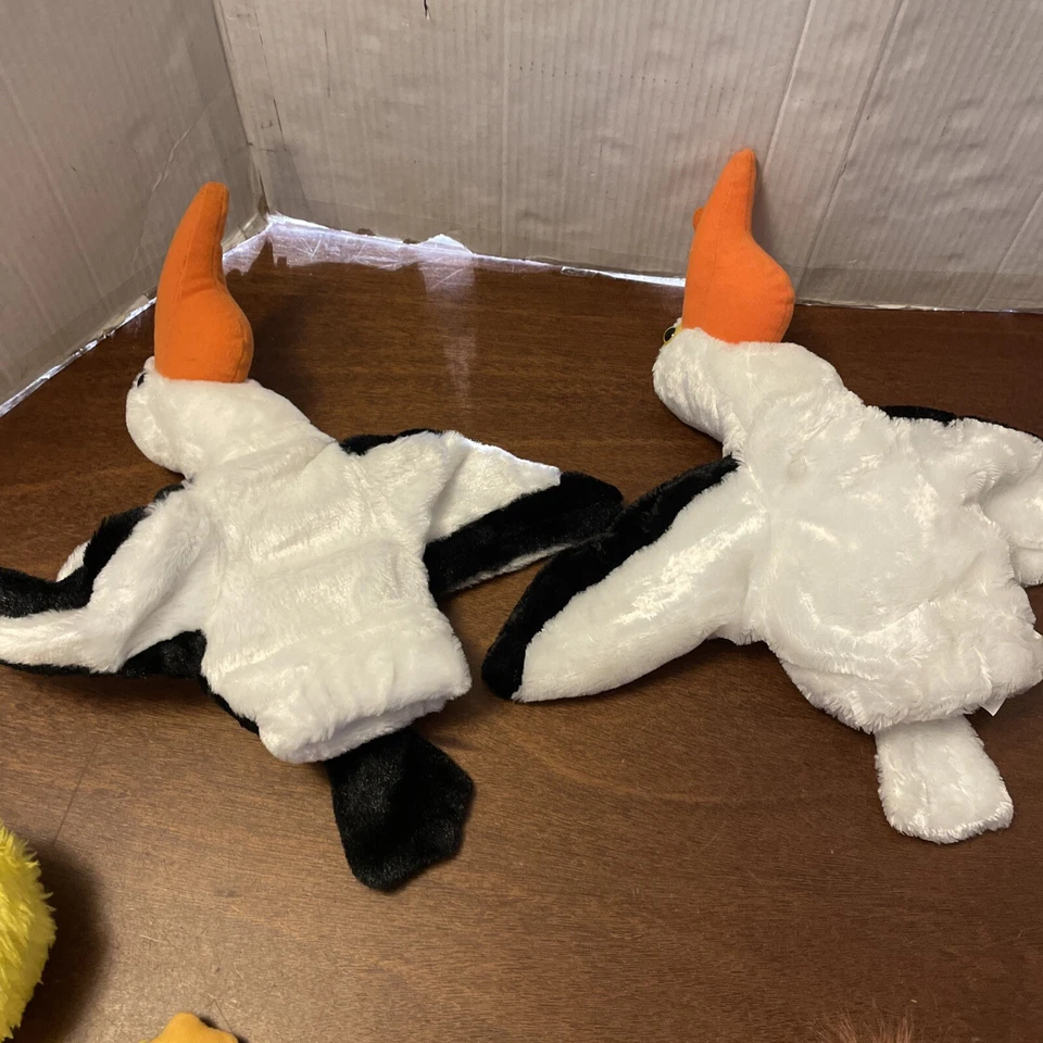 Lot Of 10 Animal & Other Hand Puppets Big Bird, Store, Caltoy  - Image 3 of 4