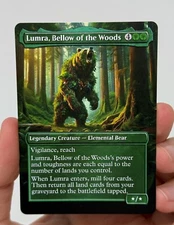 Lumra, Bellow of the Woods Proxy Card with Custom designed art