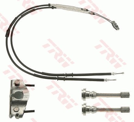 TRW Handbremsseil L/R FüR Corsa D E 1.0-1.4 07.06- Opel OE 13332850-image