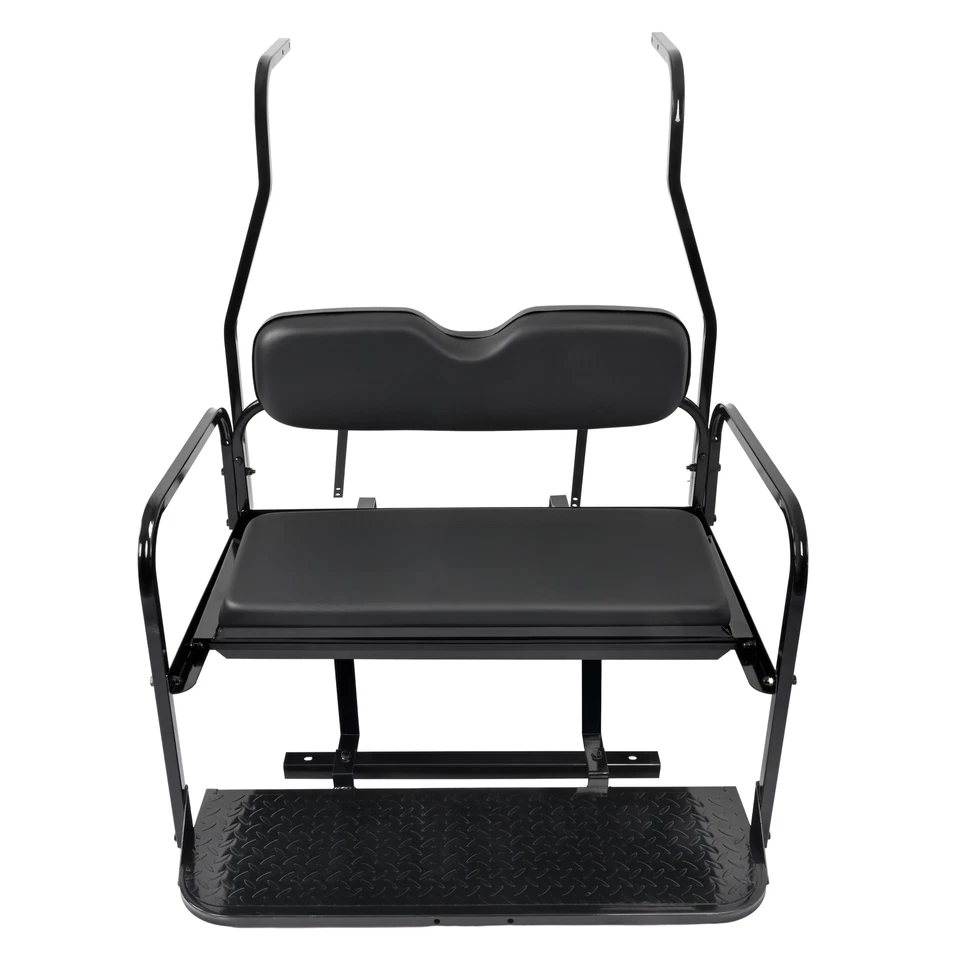 Kit de asiento trasero plegable abatible asiento trasero para carro de golf Club Car DS 2000-2013 400 lb Foto 3 de 4