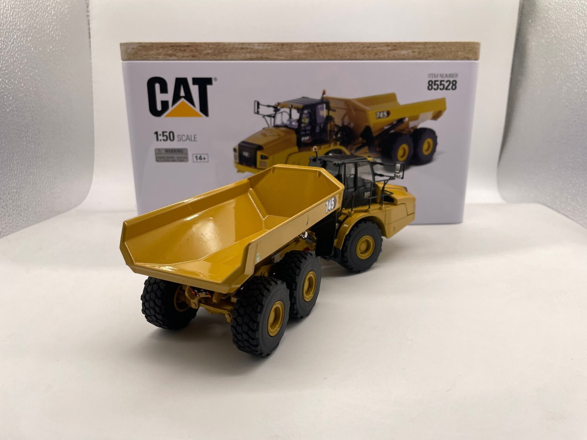 CATERPILLAR CAT 745 ARTICULATED TRUCK 1/50 SCALE METAL BY CATERPILLAR CAT 745 ARTICULATED TRUCK 1/50 SCALE METAL BY