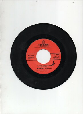 Mitzelfelt Chorale Hear The Bells Ring White Christmas 7'' 45 NM Single 