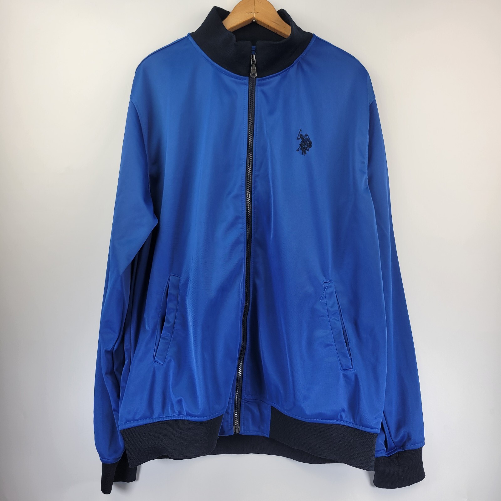 Giacca US Polo Assn taglia XL zip pony manica lunga