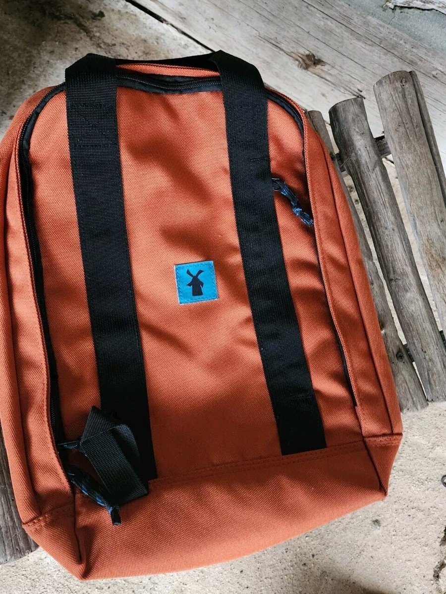 Dutch Brothers Coffee Burnt Orange Backpack Unisex Nylon  display picture 2