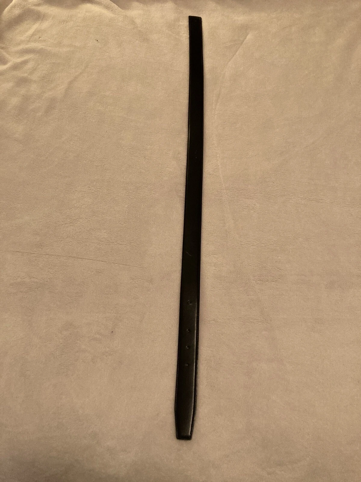 HERMÈS Cintura da uomo Hermes colore nero rosso taglia 80