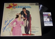 FLORENCE HENDERSON AUTOGRAPHED RECORD ALBUM (CAROUSEL) - JSA COA!