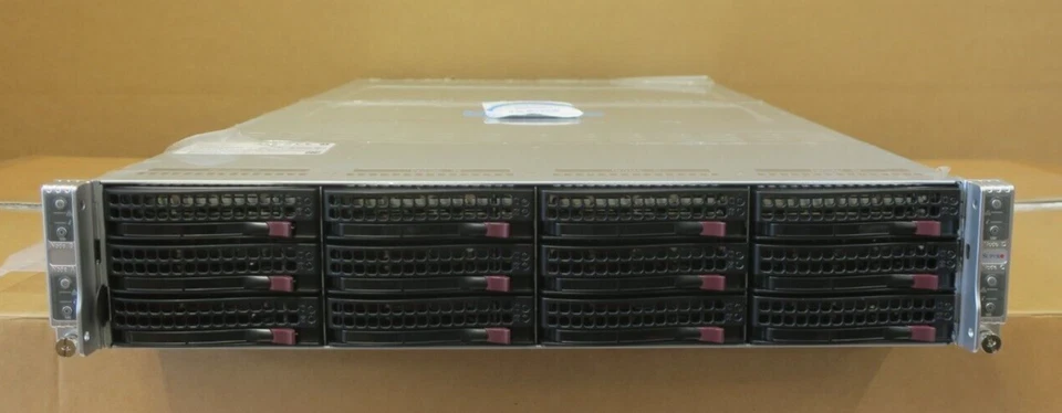 NEW Supermicro SuperServer 6029TP-HTR 12x 3.5" Bay 4x X11DPT-PS CTO Server Nodes - Image 2 of 4