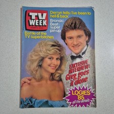 TV WEEK - Vintage Aust. Entertainment Magazine Dec 29, 1984 BRONSKI BEAT PIN-UP