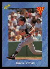 1991 Classic I Travis Fryman #T40 Detroit Tigers Baseball Card