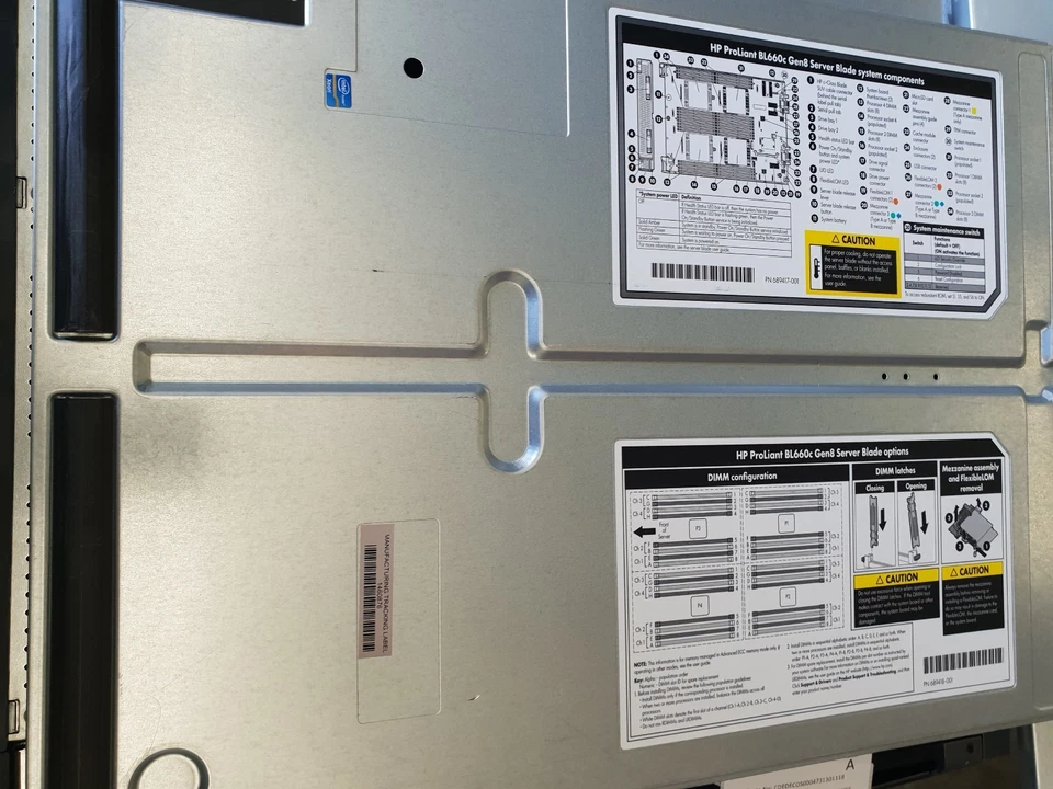 HP BL660c Gen8 Blade Server 4 x 6 Core E5-4617 2.9Ghz 512GB Ram, 679118-B21 - Image 2 of 4