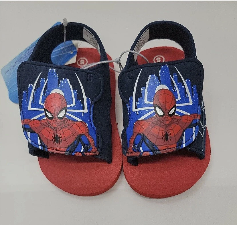 Spider man hotsell sandals for toddlers