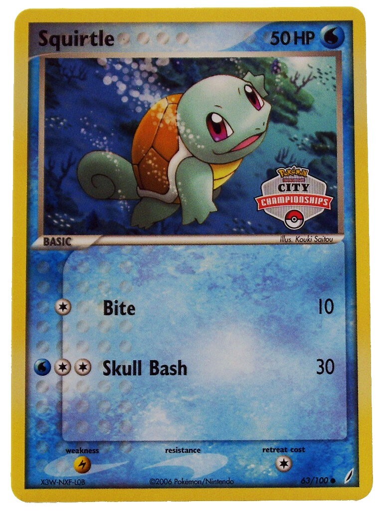 Squirtle 018/075 Miracle Crystal for sale | eBay