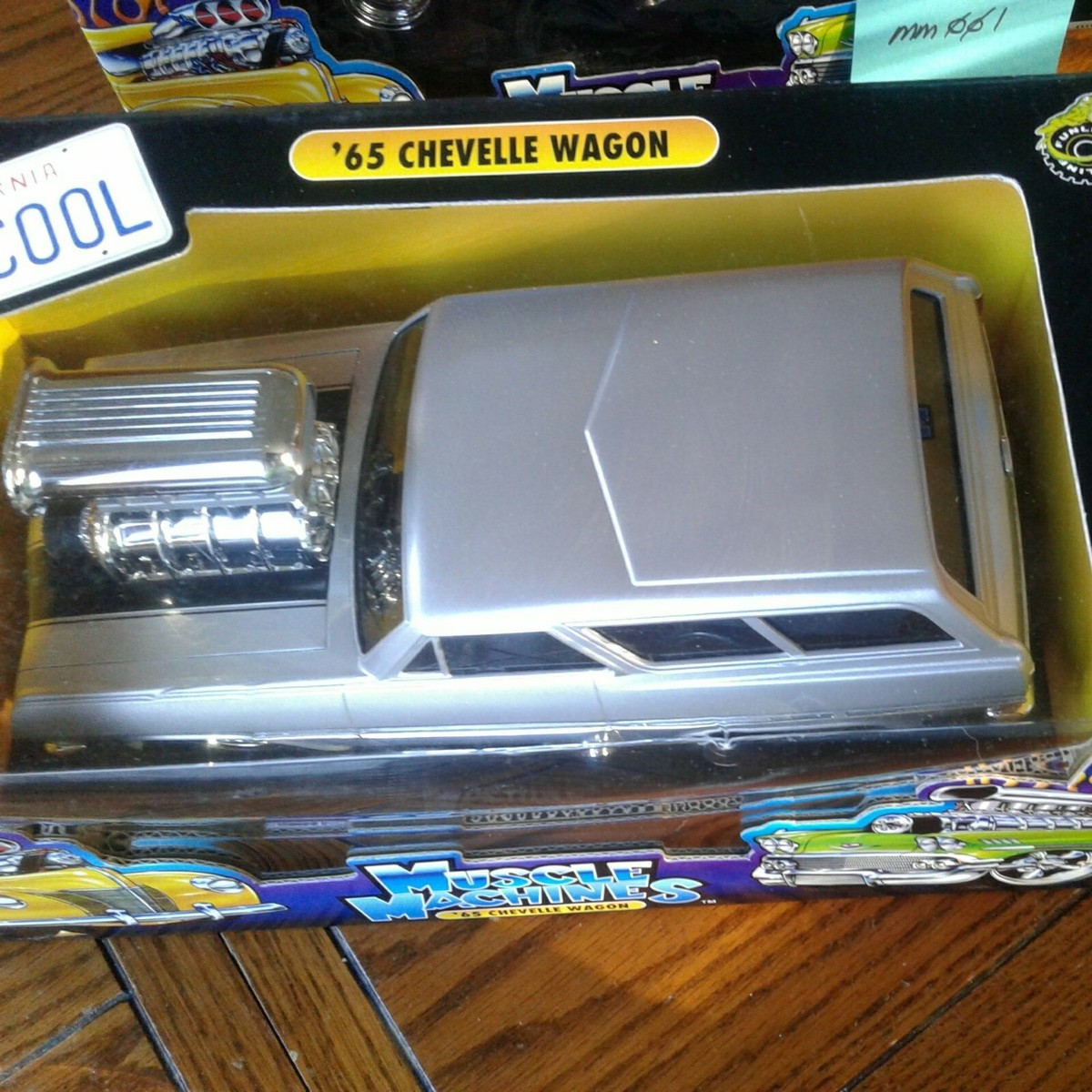 Muscle Machines 1/18 '65 Chevelle SS Wagon Sliver BMM003 | eBay