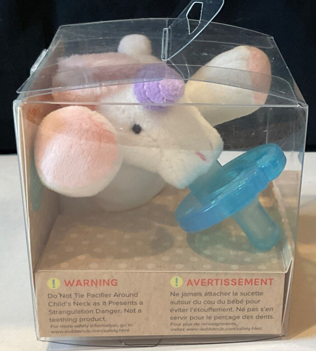 Soothie Pacifier Wubbanub Unicorn Infant Pacifier New In Package