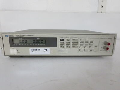 HEWLETT-PACKARD 6634a DC POWER SUPPLY 0-100 Vdc, 0-1 A