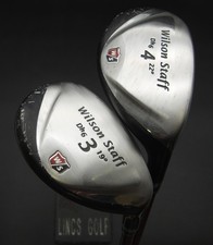 2er Set Wilson Staff DH6 19º 3 & 22º 4 Hybrid Regular Graphit Schäfte mit S Griffen