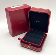 Cartier scatola 2 anelli fidanzamento engagement rings box ref. CRCO000465