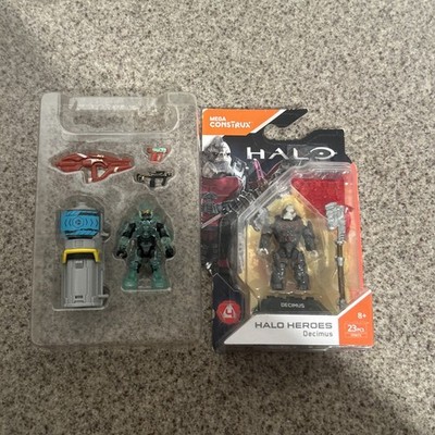 Mega Blocks Construx Decimus And Clear Spartan