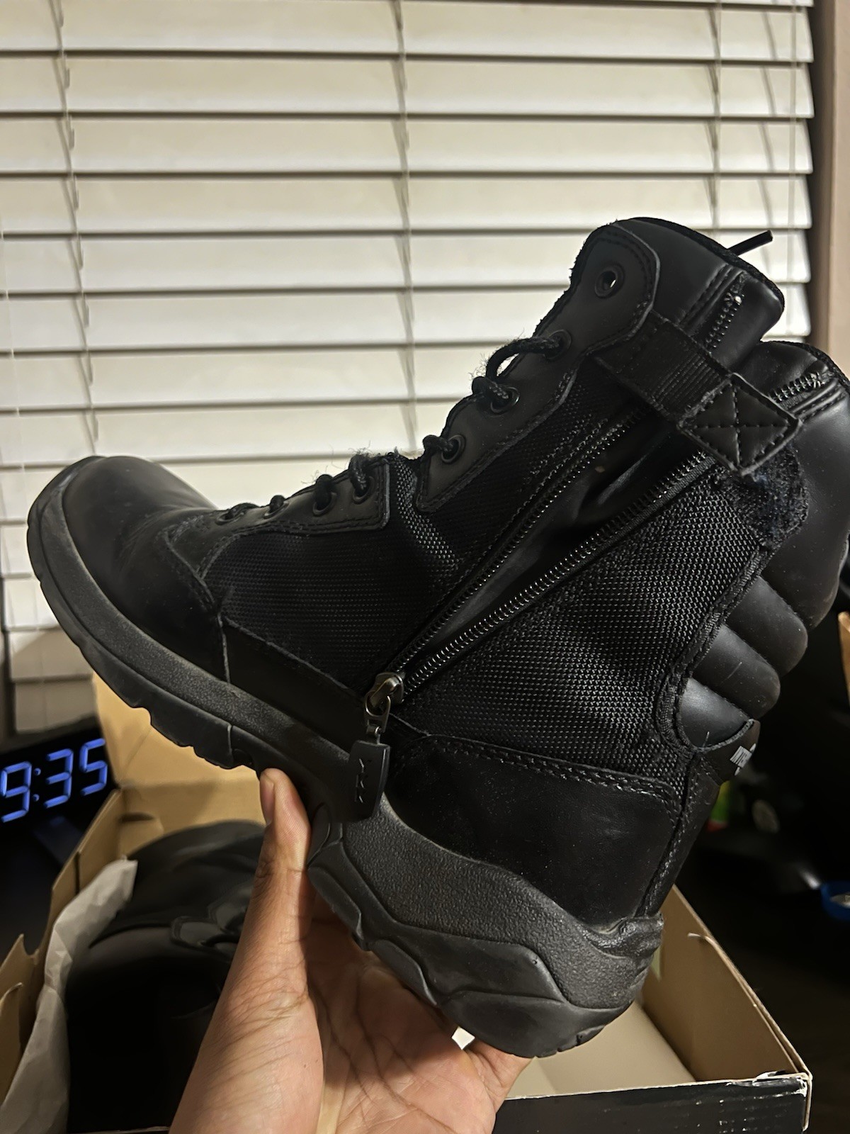 Black Interceptor Combat Boots - image 6