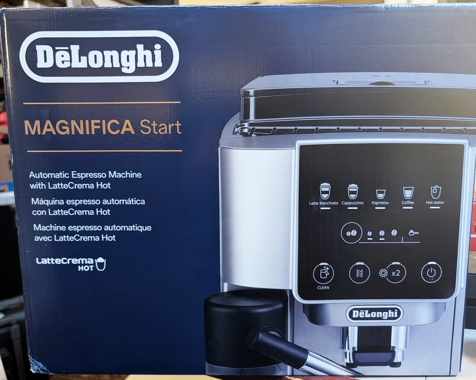 DeLonghi Magnifica Start Automatic Coffee Espresso Machine w/Milk Frother - NEW
Opens in a new windo