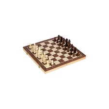 Schach/Dame Spiel 2in1, magnetisch