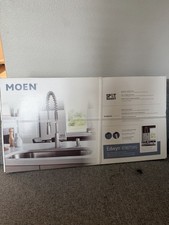 Moen Edwyn 87807SRS One-Handle Pre-Rinse Spring Pulldown Kitchen Faucet