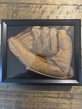 Vintage Rawlings Don Blasingame Model 1616 Baseball Glove (1950s), Framed