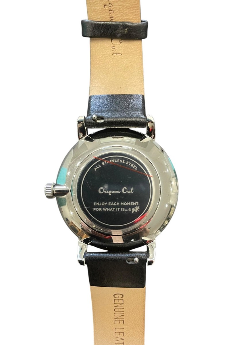 Origami Owl Silver Living Locket Watch w/Swarovski Crytl 