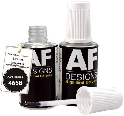 Lackstift für AlfaRomeo 466B Blu Profondo Metallic schnelltrocknend 2x20ml