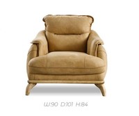 Sessel 1 Sitzer Wohnzimmer Relax Design Italienische MöBel Einrichtung Italien