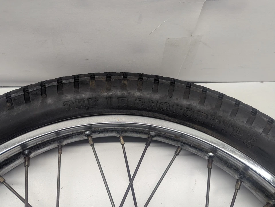 Llanta delantera Kawasaki Ke100 1971-1975 OEM 1971-1975 Foto 4 de 4