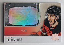 2023-24 UD The Cup Rookie Rink Gallery Luke Hughes /99 New Jersey Devils