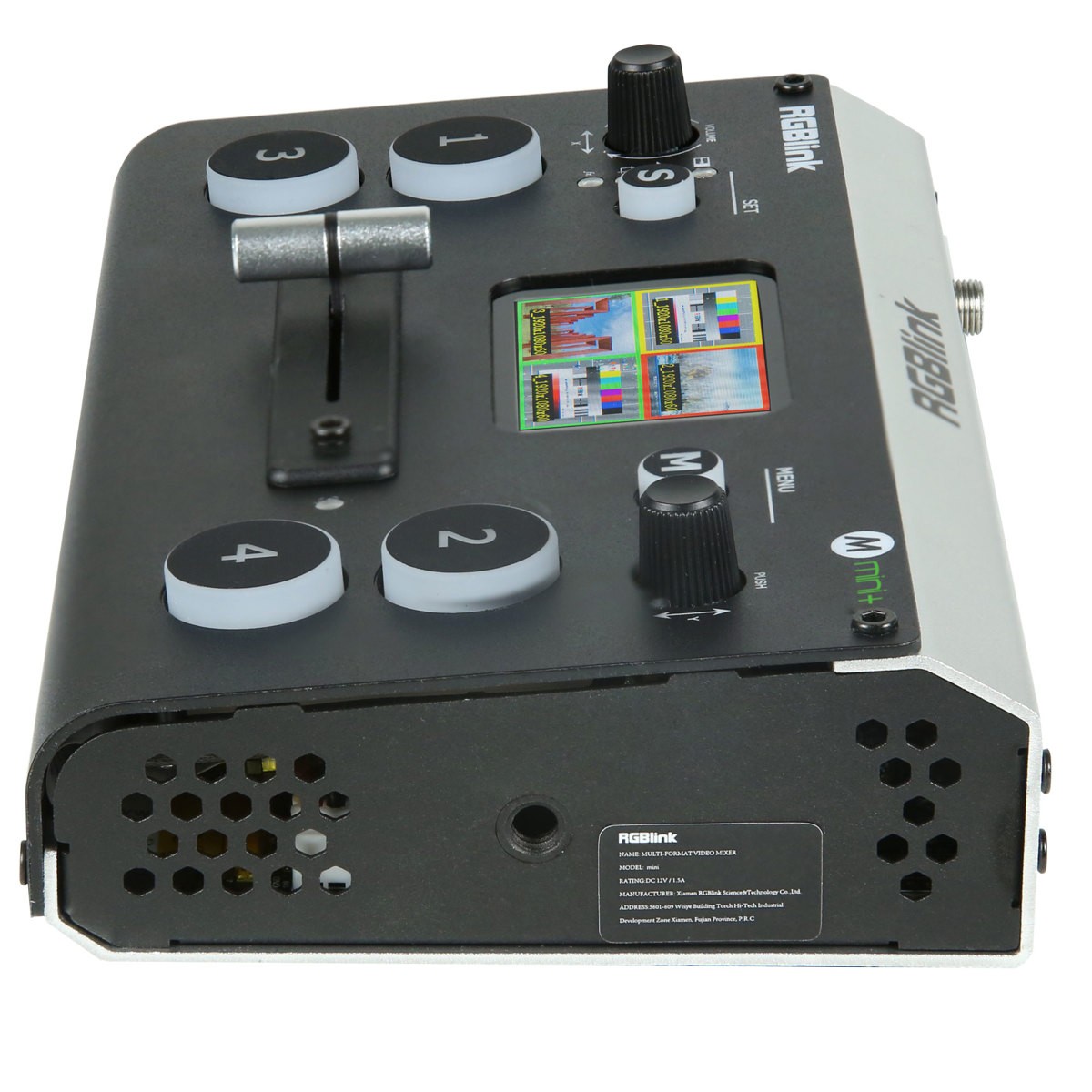 RGBlink Mini+ 4-Channel HDMI Live Streaming Production Switcher with DSK and PTZ