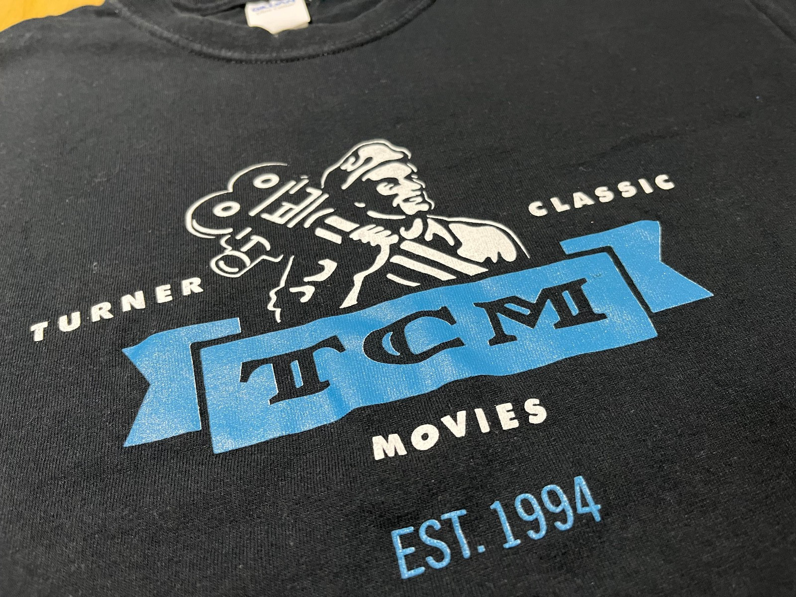 TCM Turner Classic Movies Graphics Black Tshirt- Unisex/Women's Sz M image 2