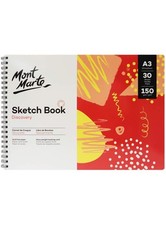 Mont Marte Global A3 Sketchbook, 30 Sheets, 150gsm