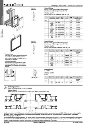 Preis pro Meter , Schüco ROYAL S GLASDICHTUNG  5MM Nr. 224065