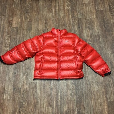 Nike x NOCTA Sunset Red Puffer Jacket (DO2783-657) Size XL Drake Rare NWT