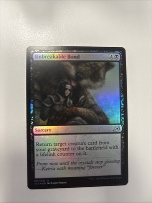 Unbreakable Bond Magic The Gathering Foil 101/274 Ikoria Uncommon 