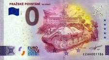 Zero Euro Note - 0 Euro Note - Czech Republic - Prazske Povstani 2025-5