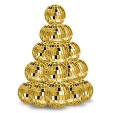 Yescom 20PCS 1.6" Small Disco Ball Mirror Mini Hanging for Events Wedding Party