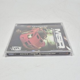 Metropolis Street Racer (Sega Dreamcast, 2001) Complete, CIB - Tested