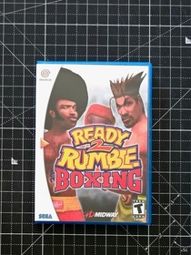 Dreamcast Ready 2 Rumble Boxing Custom Case NO Game or Manual