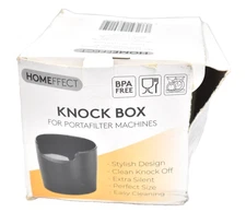 Knock Box w Improved Handling Innovating Espresso Tool Barista Accessory