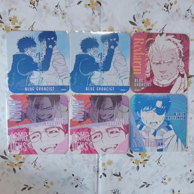 Blue Exorcist Art Coaster Rin Yukio and others