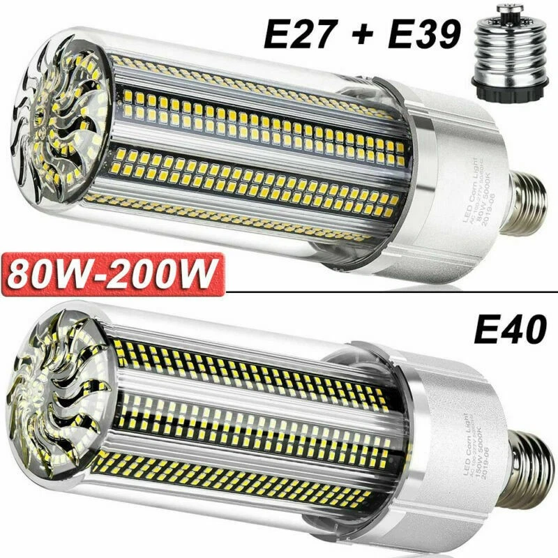 E27 Super Smart IC E39 Bright LED E27 Corn Bulb 25W-200W Lamp 110V 220 - Image 2 of 4