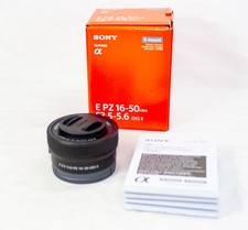 Sony E PZ 16-50mm f/3.5-5.6 OSS II Lens Black