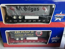 USA Trains R-1767 Mobil & R-1768 Hoods Piggyback Cars New 