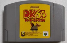 Donkey Kong 64 Nintendo 64 N64 Japan NTSC-J NUS-NDOJ-JPN 1999 Rare Game Cartridge