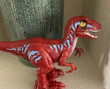 Red Raptor Dinosaur Robo Alive Rampaging Zuru Inc. Action Figure - Runs & Chomps