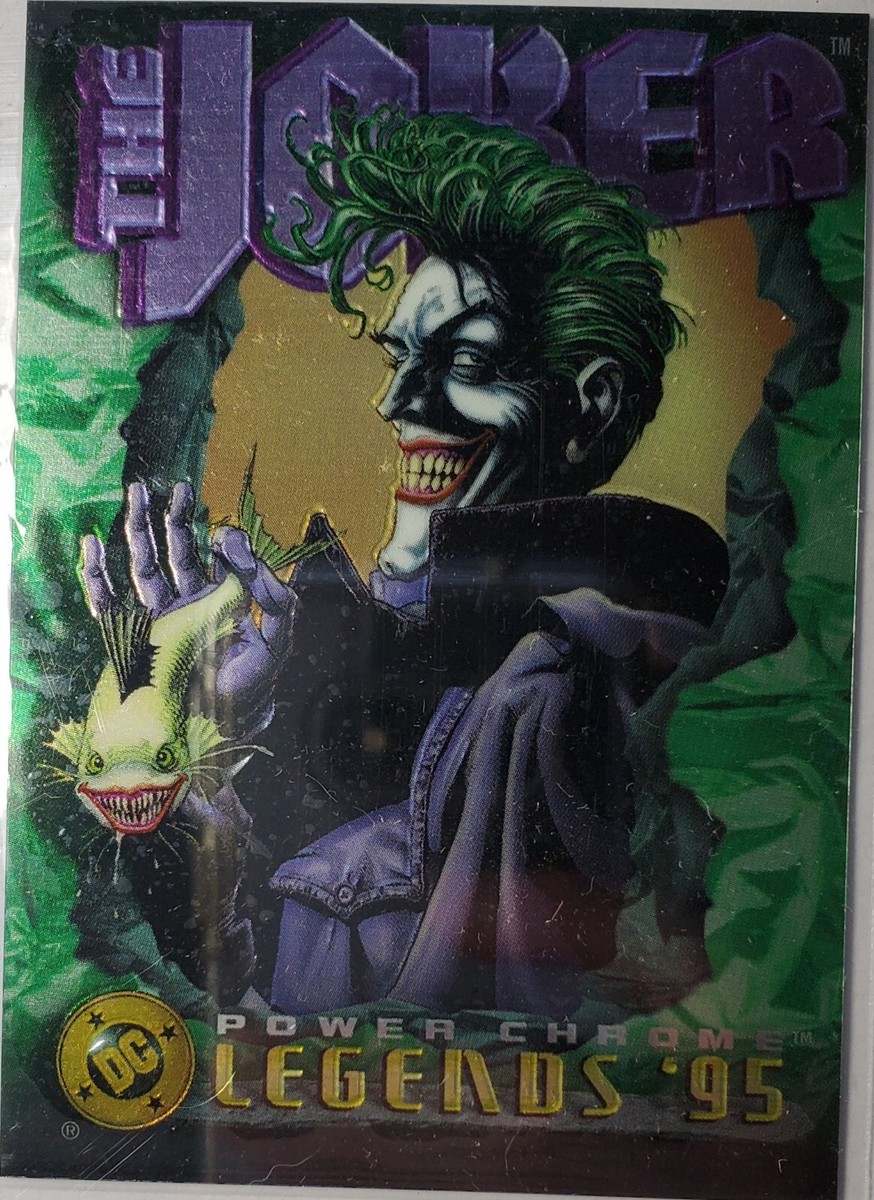 1995 SkyBox DC Legends Power Chrome The Joker #92 Card | eBay